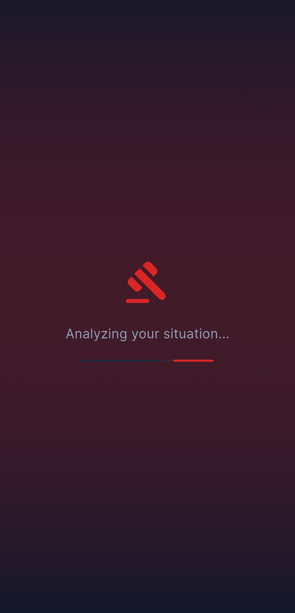 Analyzing your situation...